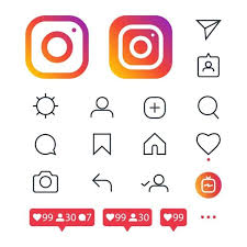 مجموعة أيقونات Instagram الانستقرام شعار الانستقرام مجموعة أيقونات Instagram Png والمتجهات للتحميل مجانا Simbolo Do Instagram Conjunto De Icones Icones Do Instagram