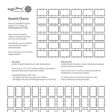 Free Printable Swatch Charts Waffleflower Com