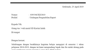 Untuk itu disini saya akan memberikan beberapa contoh surat undangan rapat yang biasa saya buat didalam lingkup warga rt dan rw. Contoh Surat Undangan Pengambilan Raport Docx Google Drive
