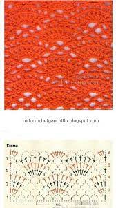 Punto tejido a crochet # 5 combinacion de abanicos con puntos garbanzos , especial para tejer colchitas para bebe y ropones de bebe, lo pueden tejer con. Punto Calado Crochet Abanico Ganchillo Puntadas De Ganchillo Disenos De Ganchillo