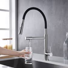 Home water faucet water purifier kitchen faucet water purifier faucet filter ceramic filter element removes chlorine wf77. China 3 Way Kitchen Faucet With Purified Water Control And Flexible Spout China Kitchen Faucet Faucet Kitchen