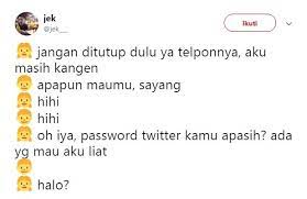 Check spelling or type a new query. Deretan Pertanyaan Ini Bisa Bikin Cowok Hening Di Telepon Emang Susah Sih Mau Jawab Apa