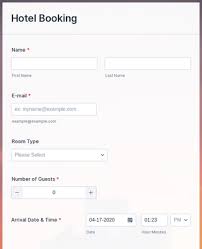 Form fake birth certificate maker bd. Hotel Booking Form Template Jotform