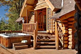 There's a reading loft, a full kitchen, and a dvd player with a tv monitor for watching dvds. Cabins With Hot Tubs In Yosemite