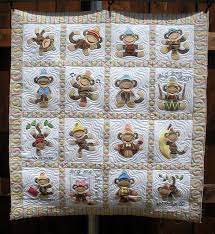 Jumping Monkey Quilt Made By Sharon Morris Quilted By Dlq Cute Quilts Applique Quilts Childrens Quilts