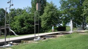 95% of people prefer to travel by car while visiting le jardin des deux rives (strasbourg). Jeux D Eau Du Jardin Des Deux Rives Kehl Allemagne Alsace Des Petits