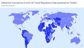 Programa de geografía, juego, jugar, gratuito, quiz, mapas, juego de mapas, mapa en blanco. Mapa Mundial Interactivo Sobre Restricciones A Viajeros Revista Travel Manager