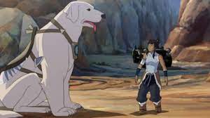 Legend of korra polar bear dog