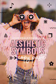 Bookmark This The Cutest Aesthetic Symbols To Copy Paste Lu Amaral Studio credit goes to @ jaffagazanian on tumblrall credit goes to @ jaffagazanian on tumblr all you gotta do is copy and paste the symbol(s) of your choice and add them to your handle/bio or whatever. cutest aesthetic symbols to copy paste