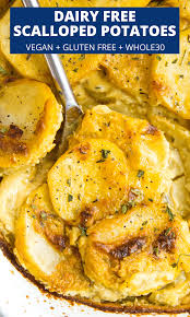 Dairy Free Scalloped Potatoes Recipe In 2020 Scalloped Potatoes Dairy Free Vegan Scalloped Potatoes