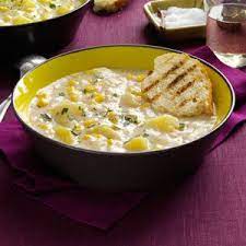 Quick Potato Corn Chowder Recipe Recipes Potato Corn Chowder Cooking Recipes