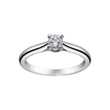 Tous les prix des bagues cartier love made in joaillerie. Prix D Une Bague Solidaire 1895 Or Rose Cartier Bagues Cartier Bague Solitaire Cartier 1895 En Platine