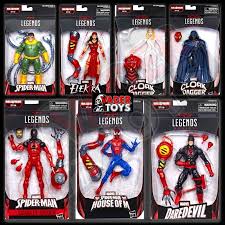 Marvel Legends Spider Man Wave 10 Sp Dr Baf Cloak Dagger Daredevil Pre Order Marvel Legends Marvel Figure Marvel Toys