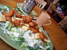 Grilled shrimp, avocado, and grapefruit salad. Photo Fried Shrimp Caesar Salad Applebee S Jassy 50 Flickr