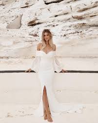 One Day Bridal On Instagram Hazel Chosenbyoneday Glamour Meets Ethereal Beauty With Hazel Wedding Dress Long Sleeve One Day Bridal Fit And Flare Skirt
