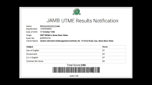 Your utme scores will be sent to your sim card if you use this method. How To Check 2018 Jamb Result Utme Main Examination Result Youtube