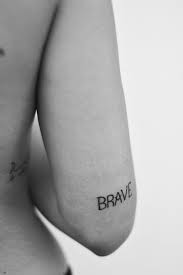 With tattooing being as popular as ever, things are already starting to become cliché. 40 Charming One Word Tattoo Examples