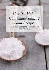 Homemade Baking Powder And Baking Soda The Whoot Baking Soda For Cooking Homemade Baking Powder Baking Powder Recipe