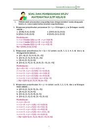Download soal uas mtk wajib kelas 10 11 12 semester 1 k13 revisi 2018 kumpulan soal mtk wajib soal matematika wajib sma smk ma kurikulum 2013 revisi. Soal Beserta Jawaban Matematika Kelas 10