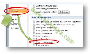 Cara Memunculkan Menyembunyikan Garis Margin Bantuan Text Boundaries Di Microsoft Word Cara Aimyaya Cara Semua Cara