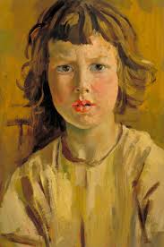 August Edwin John Niño, 1912, 31×45 cm: Descripción de la obra