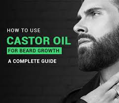 castor oil for beard how to use