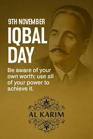 A moment to pause, reflect and reconnect with the ideas that shaped our  identity. Let's carry forward Iqbal's message of courage and self  realisation to build a future worthy of his dream