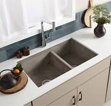 Check out the best models on the market. Farmhouse Double Bowl Concrete Apron Front Kitchen Sink