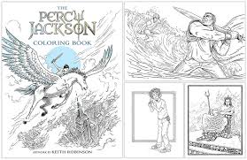 If the 'download' 'print' buttons don't work, reload this page by. Behind The Book The Percy Jackson Coloring Book Illustrated By Keith Robinson Read Riordan