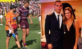 Tommy tom trbojevic turbo is the fastest fullback in the nrl national rugby league manly league life were invited to the trbojevic's for dinner to find out more about the family and two of the. Nrl Star Tom Trbojevic Spent 20 Minutes Talking To A Fan For A School Project Despite His Injury Daily Mail Online