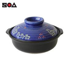 Donabe means clay pot or earthenware pot in japanese. Soa Sand Casserole Karugamon Japanese Ceramic Pots Claypot Nabe Shopee Malaysia