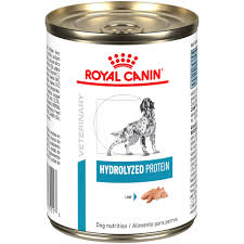 These treats are made with hydrolyzed soy proteins composed of low molecular weight peptides. Royal Canin Veterinary Diet Hydrolyzed Protein Wet Dog Food 13 8 Oz Case Of 24 Petco