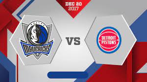 Pistons regular season game log. Detroit Pistons Vs Dallas Mavericks December 20 2017 Youtube