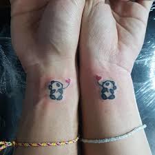 50 Gorgeous Small Wrist Tattoos To Always Flaunt Panda Tattoo Love Tattoos Couple Tattoos