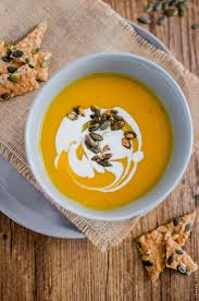 Veloute De Potimarron Graines De Courges Caramelisees