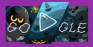 Visit google's main search page and you'll spot green and purple ghosts congregating near a creepy. Google Doodle Game Zu Halloween Magic Cat Academy Ist Wieder Da Android User
