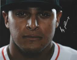 AJ A.J. RAMOS SIGNED AUTO'D 8X10 PHOTO FLORIDA MIAMI MARLINS NEW YORK METS  B