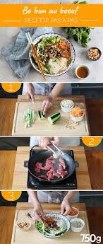 Recette Bobun Au Bœuf En Video Recette Recettes De Cuisine Recette Recette Asiatique