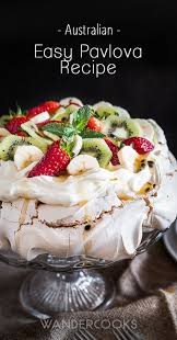 Easy Australian Pavlova Recipe With Kitchenaid Recipe Pavlova Recipe Australian Pavlova Recipe Pavlova Recipe Easy