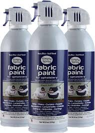 Amazon Com Simply Spray Upholstery Fabric Spray Paint 8 Oz Can 3 Pack Navy Blue Home Improvement