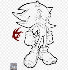 The coloring sheet features sonic tails knuckles the echidna cream the rabbit amy rose silver the hedgehog and big the cat. Happy Super Shadow The Hedgehog Coloring Pages Super Shadow Coloring Pages Png Image With Transparent Background Toppng