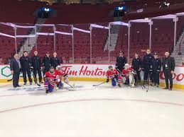 Tout ce que vous cherchez sur les canadiens de montréal est ici! Felicitations Aux 2 Champions Du Concours Mini 1 Contre 1 Tim Hortons Des Canadiens Canadiens Developpement Hockey