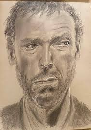 Who is the person in the 19th face drawing?