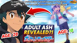 ADULT ASH FINALLY REVEALED?! Will Pokémon Journeys REVEAL Ash GROWS UP in  the Pokémon Anime?! - YouTube