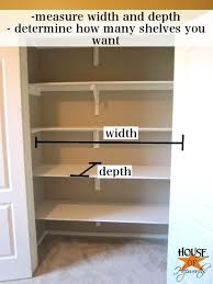 Featuring a shelf inside the cube itself, the connect shelf cube changes the game by adding another level to your organization. How To Install Shelves In A Closet House Of Hepworths
