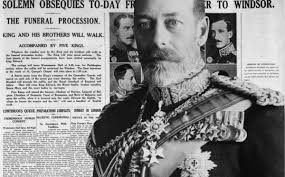 The gay royals at the funeral of George V