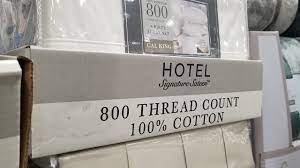 Premium hemstitched 100% supima cotton 680 thread count sheets sets, created for macy's. Costco Hotel Signature Sateen 6 Piece 800 Thread Count Sheet Set 79 Youtube