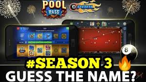 It is wildly entertaining but can also gobble up a lot of time as you ride out a winning streak or try and redeem yourself after a crushing loss. 8 Ball Pool Pool Pass Season 3 Is Here Guess The Name 8bp Youtube