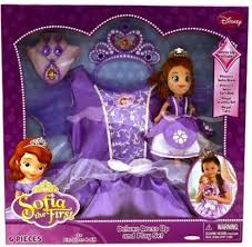 Crown princess amber is the deuteragonist of the disney junior animated series sofia the first. Disney Princess Sofia The First 6 Piece Deluxe Dress Up Costume Play Set Size 4 6x Princess Sofia The First 6 Piece Deluxe Dress Up Costume Play Set Size 4 6x