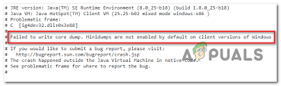Maybe you would like to learn more about one of these? How To Fix Minecraft Error Failed To Write Core Dump On Windows 10 Appuals Com